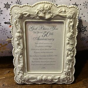 50th Anniversary Frame.